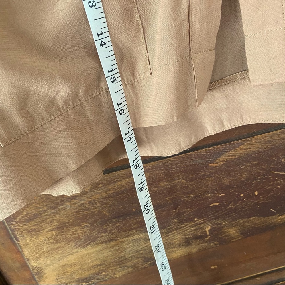 SHEIN Tan Button-Down Shirt - Picture 9 of 9